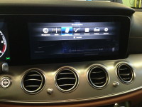 interfaccia video mercedes w213