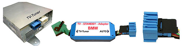 interfaccia tv tuner in movimento
