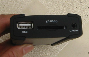 interfaccia usb, sd, aux 